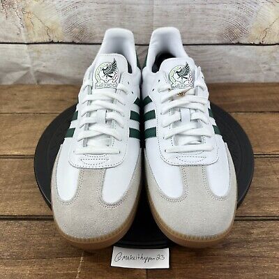 Adidas Samba 'Team Mexico' White College Green HQ7036 Men's Adidas Samba 'Team Mexico' White College Green HQ7036 Men's