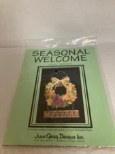 June Grigg Designs - Seasonal Welcome Kit - Fall Wreath - New Package