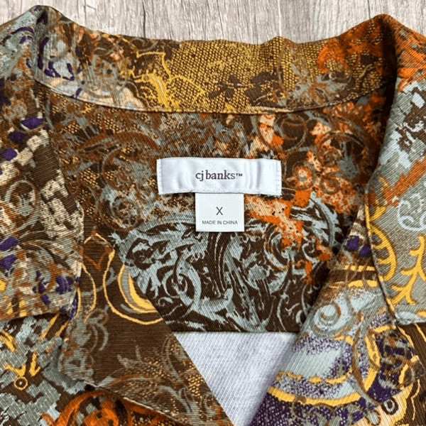 Chico's Women's Patchwork Blazer Jacket Size 1X  … - image 3