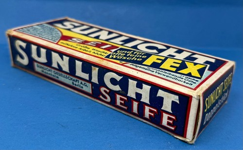 Sunlicht Seife FEX Doppelstück Waschmittel 1930/40er Jahre Unbenutzt /P12.1/9 - Bild 5 von 13