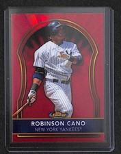 2011 Topps Finest Red Refractor #42 Robinson Cano No 20 of 25