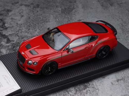 Coche fundido a presión de aleación casi real 1/43 modelo Bentley Continental GT3 4 colores - Imagen 11 de 24