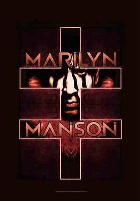 MARILYN MANSON AUFKLEBER STICKER # 13 DOUBLECROSS LAST TOUR ON EARTH 7x5cm