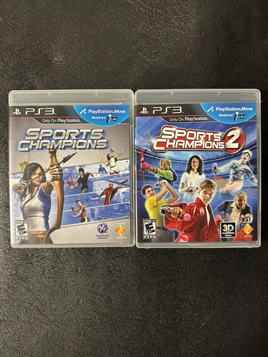 PS3 Sports Champions And PS3 Sports Champions 2