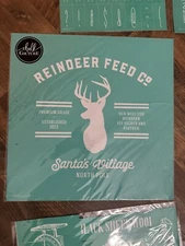Chalk Couture Transfer, 18 x 18, Christmas, Reindeer, Retired Brand New