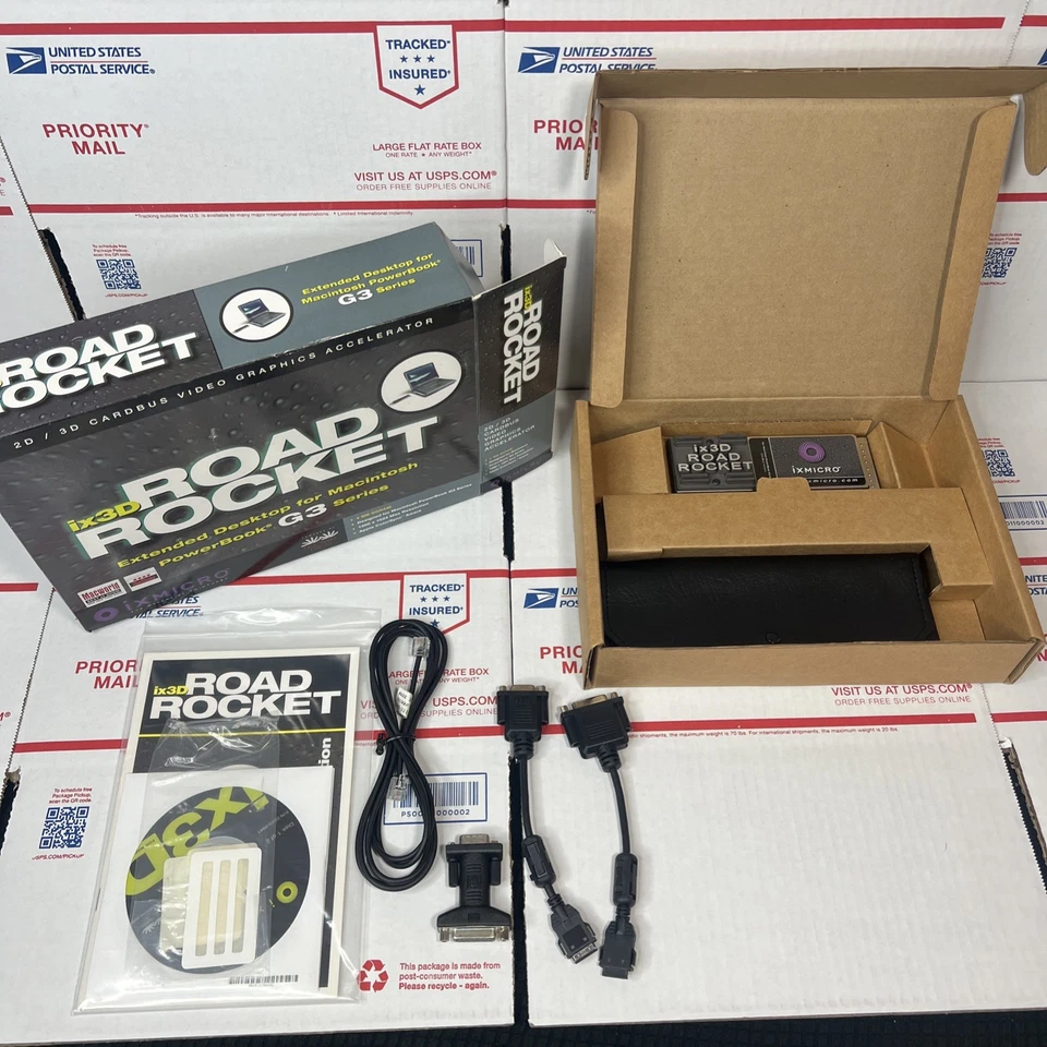 RARE - ix3d Road Rocket graphics card for Apple PowerBook G3 - NEW / OPEN BOX - Image 2 of 4