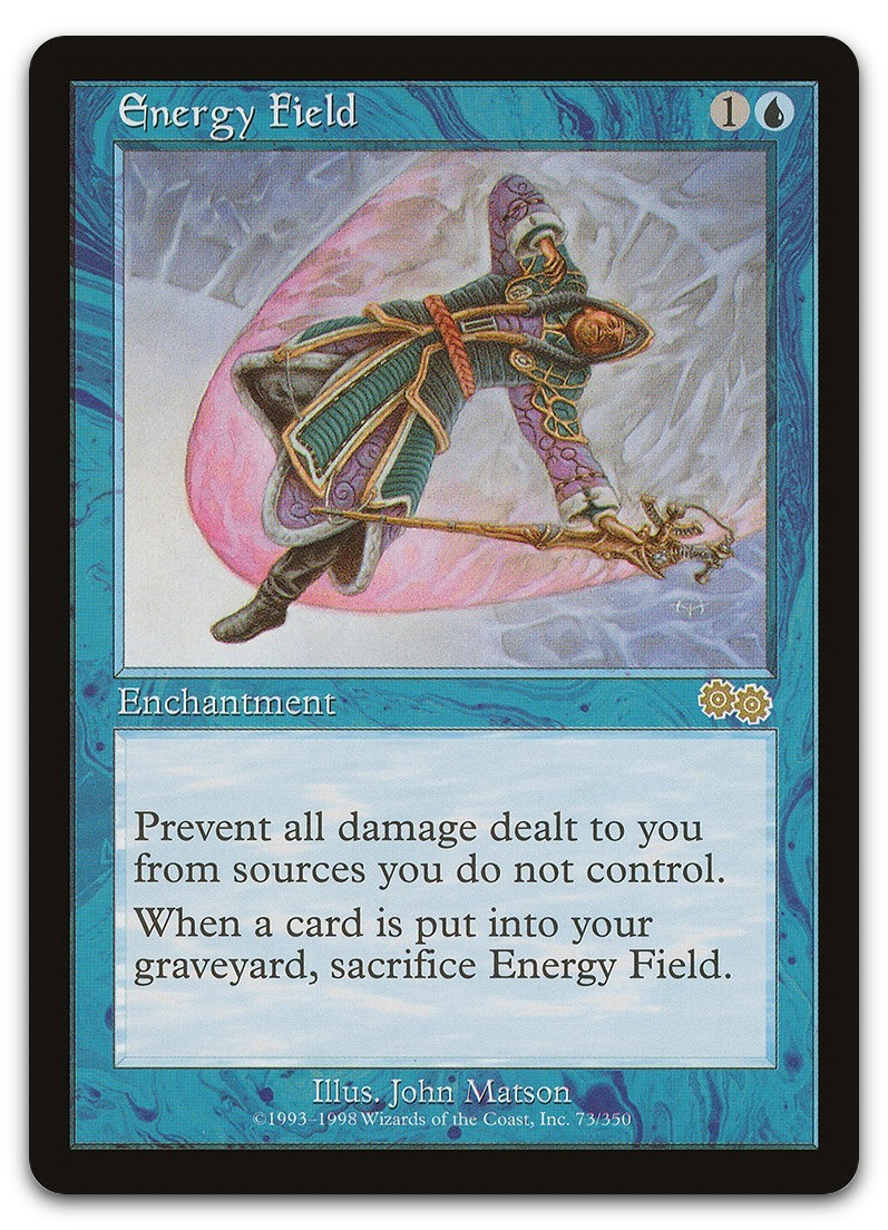 Energy Field #73 (NM) Urza's Saga USG Magic MTG