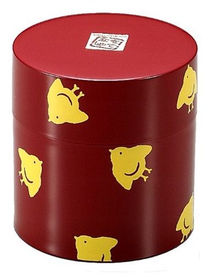 HAKOYA tea caddy Chidori Shu 03820