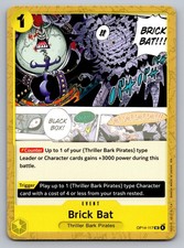 Brick Bat OP14-117 The Azure Sea's Seven Release Event Cards One Piece NM