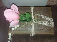 Antique & Vintage Book Stack 2 piece home decor