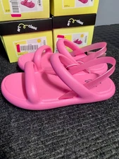 Art Class Pink Sandals for Girls, Youth size 13 & size 1