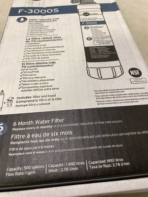 Insinkerator F-3000S Hot/Cold Water Dispenser + 6-Month Premium Filter System
