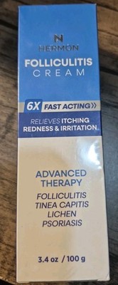Folliculitis Cream Advanced Therapy 6X Fast Acting Relief 3.4oz 100g Tube