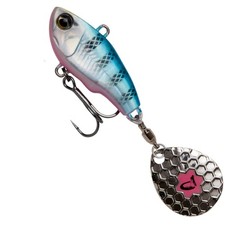 Fat Tail Spin Sinking Jig Spinner, Size/Weight/Colour 6.5cm / 16g / Blue Sil...