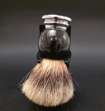 BADGER BRUSH and stand for MENs SAFETY RAZOR SHAVING SET  Vintage
