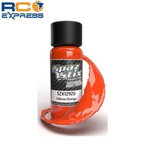 Spaz Stix Inferno Orange Airbrush Ready Paint, 2oz Bottle SZX12920