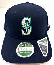 Seattle Mariners MLB NE Player Replica Stretch-Snap Snapback Hat~Dark Navy