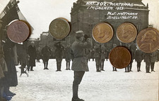 VERY RARE!  1ST GERMAN NAT. SOZ. REICHSPARTEITAG (1923 M&Uuml;NICH) PHOTO POSTCARD