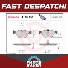 Brake Pads Set fits BMW 520D E60, E61 2.0D Front 05 to 10 Manual Transmission
