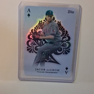 Topps All Aces Insert Jacob deGrom AA-49 Texas Rangers MLB Baseball Card