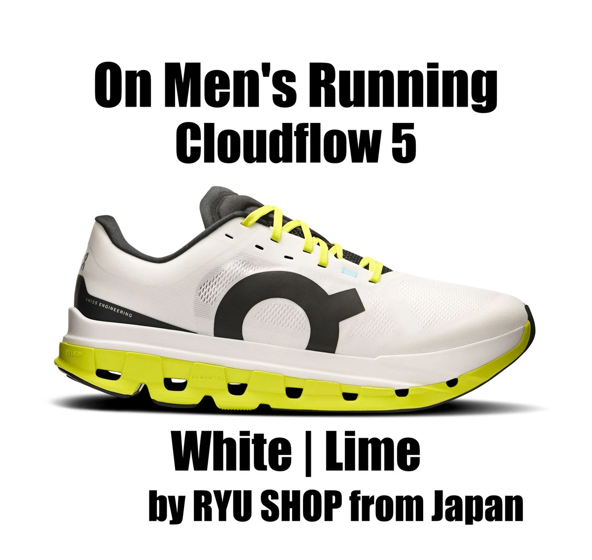 Las mejores ofertas en ON Cloudflow 5 White Lime | eBay