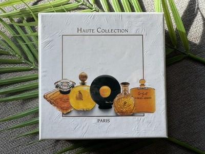 Haute Collection Paris Set 5 Mini Designer Perfumes Sealed Unopened