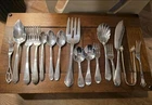 REED & BARTON & Other Sterling Silver Serving Flatwares 16 Pcs, 430g