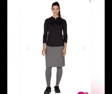 Songa Athletics Ankle Fit Snoga 22”- Heather Grey NWT medium