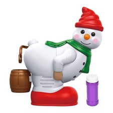 Bubble Blowing Santa - Fart Bubble Machine with Flashing Lights  Music Gift
