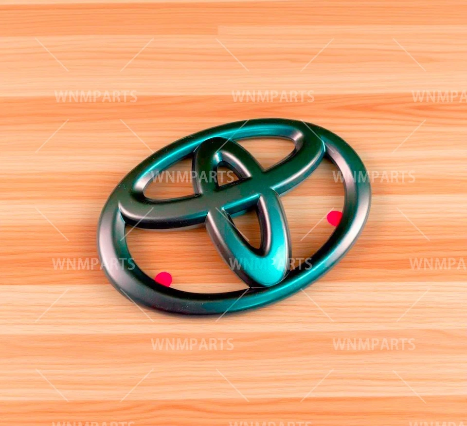 Nuevo Toyota Tundra 2022-26 mate apagón superpuesto parrilla delantera emblemas insignia Foto 3 de 4