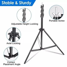 Adjustable Background Support Stand Photography 6.5×8.5FT Photo Backdrop Kit