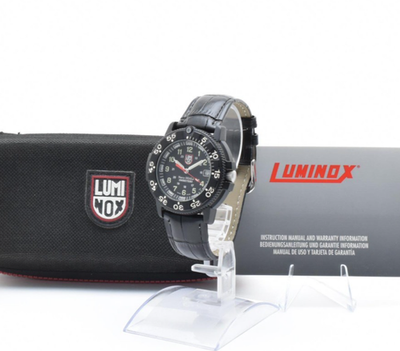 Navy SEALs [Near MINT w/Box] LUMINOX 3000/3900 V3 Black Quartz