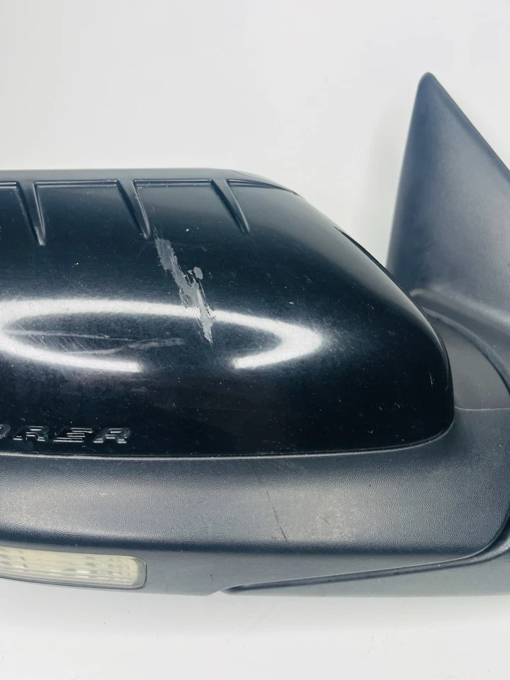 Espejo retrovisor eléctrico para pasajeros Ford Explorer 2011-2015 pintura negra punto ciego 9 pines OEM Foto 3 de 4