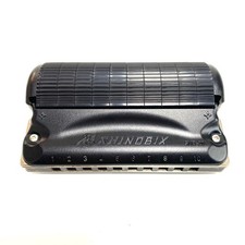 Suzuki SNB-20 Shinobix 10 Hole Harmonica with silencer full set Key C Used