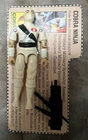 GI JOE 1984 NEAR MINT ORIGINAL COBRA NINJA STORM SHADOW WHITE PEACH CARD
