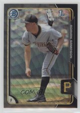 2015 Bowman Asia Exclusive Black Wave Refractor Adrian Sampson #BCP20 1s8