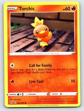 Torchic 022/189 Darkness Ablaze Pokemon Lightly Played