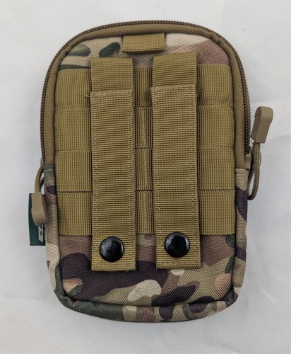 Tactical Molle Pouch Compact Utility Gadget Waist Bag Cellphone Camo 7" x 5" - Picture 2 of 4