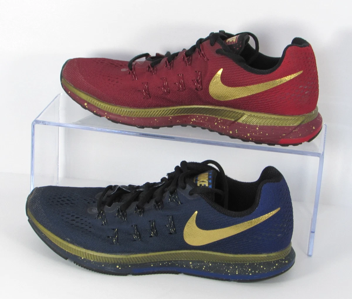 Nike Men\'s Air Zoom Pegasus 33 Sneakers University Red Black Shoes Size 13 NEW Buy Nike Air Zoom Pegasus 33 Red Running Sport Shoes for  main image 3