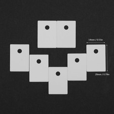 100x TO-220 Alumina Ceramic Insulating Sheet 3.2mm Hole MOS Transistor IGBT Coo❀