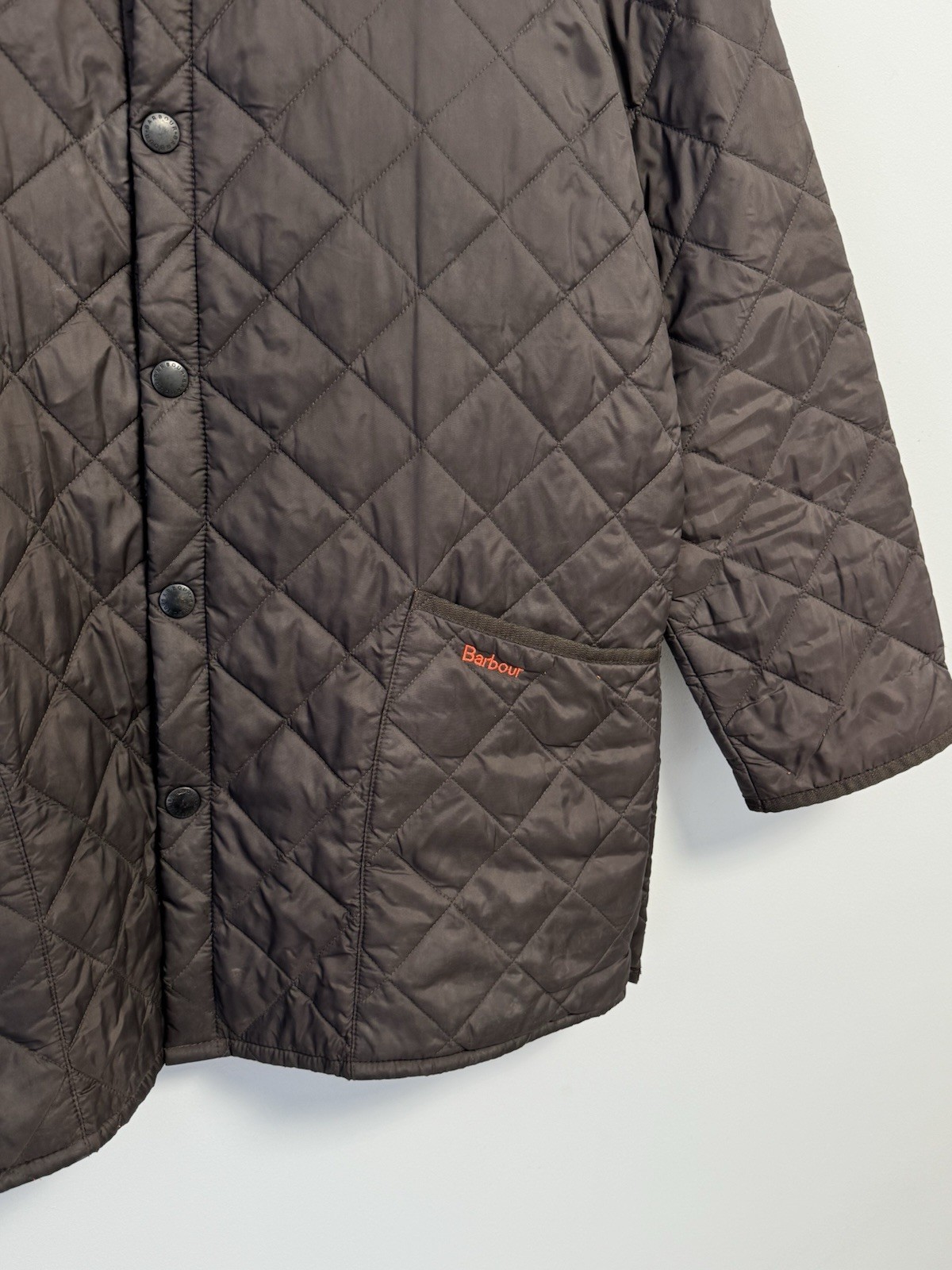 Barbour Liddesdale JKT Jacket Browm Men’s Size M thumbnail 5