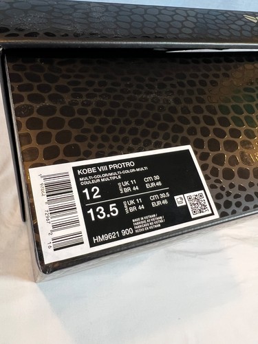 Nuevo Nike Kobe Bryant 8 Protro What The Kobe 2025 Hombres Talla 12 Baloncesto OG DS - Imagen 3 de 21