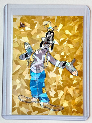 Goofy Limited Edition Artist Signed “Disney Icon” Refractor Card 1