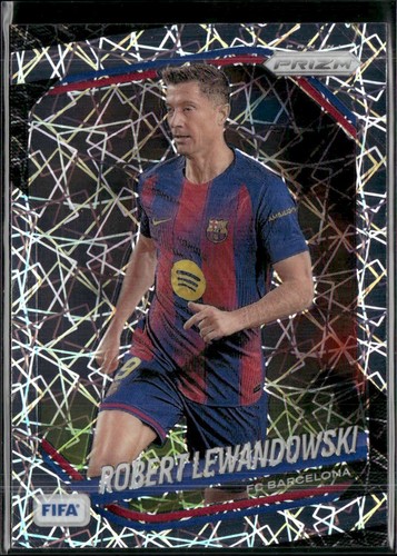 2025-26 Panini Prizm FIFA #249 Robert Lewandowski Lazer Prizms