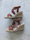 Charles By Charles David Cognac Brown Espadrilles Women's Sz 7.5 New — photo 2