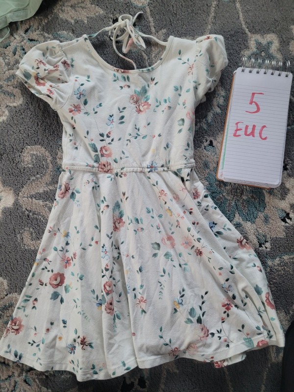 Omi Jo Flowered Dress Size 5