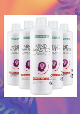 5 Flaschen je 500ml Vorratspaket *LR LIFETAKT MIND MASTER  Formula Red +Grüntee