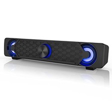 Small Computer Speakers for Desktop Gaming Monitor, PC Speakers for Desktop