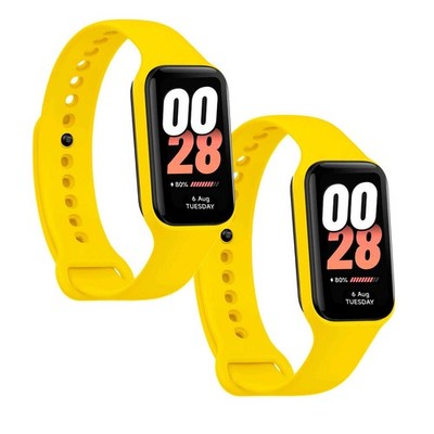 Ersatzband kompatibel mit Xiaomi Smart Band 8 Active/Redmi Smart Band 2, Gelb