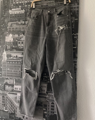 American Eagle Jeans Grau Gr. M Gr. 38/40